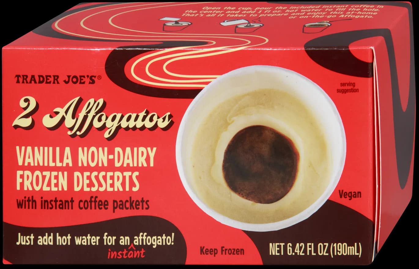 2 Affogatos Vanilla Non-Dairy Frozen Desserts