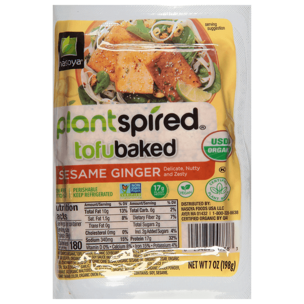 Nasoya Baked Sesame Ginger Tofu 