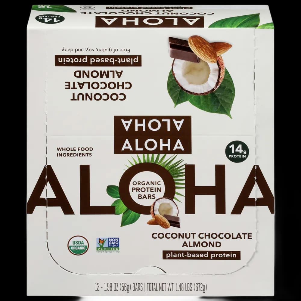 Aloha Organic Coconut Chocolate Almond Protein Bar