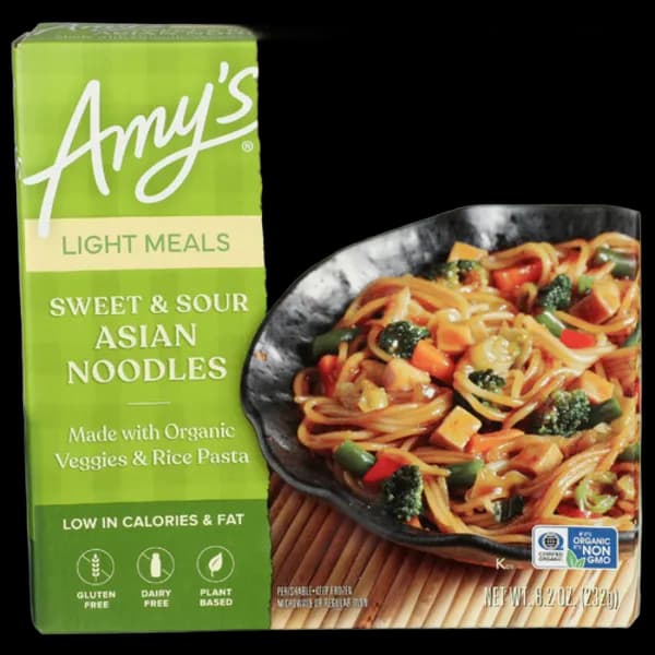 Amy's Sweet & Sour Asian Noodles Light Meal