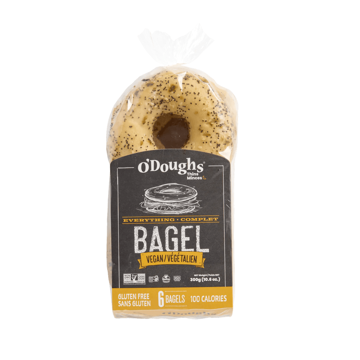 O’Doughs Thins Everything Bagel