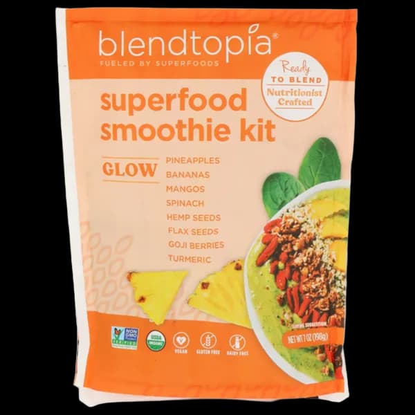 Blendtopia Organic Glow Superfood Smoothie Kit