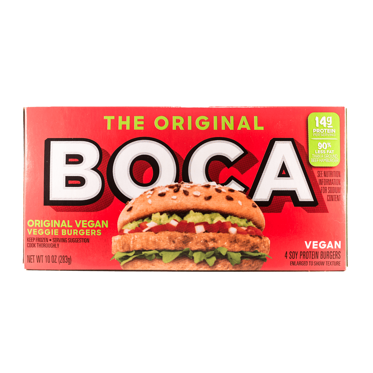 Boca Original Vegan Veggie Burgers