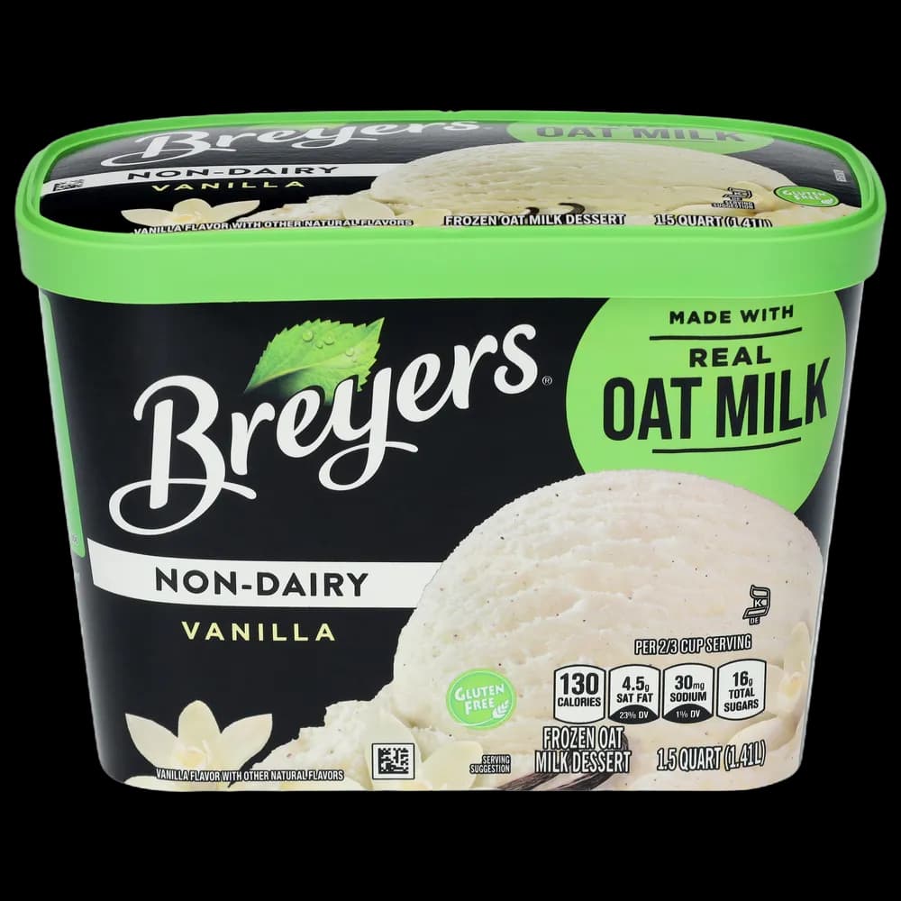 Breyers Frozen Oat Milk Dessert, Non-Dairy, Vanilla
