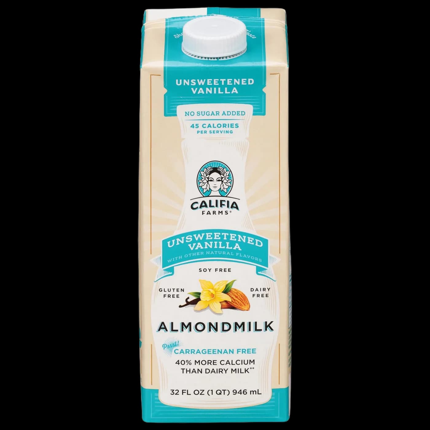 Califia Farms Almondmilk, Unsweetened Vanilla, Dairy Free
