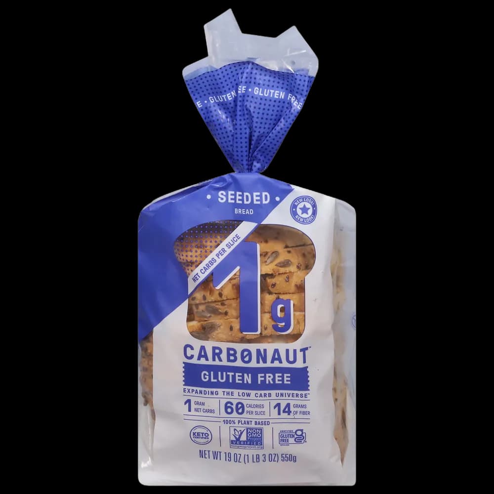Carbonaut Bread, Gluten Free, Seeded