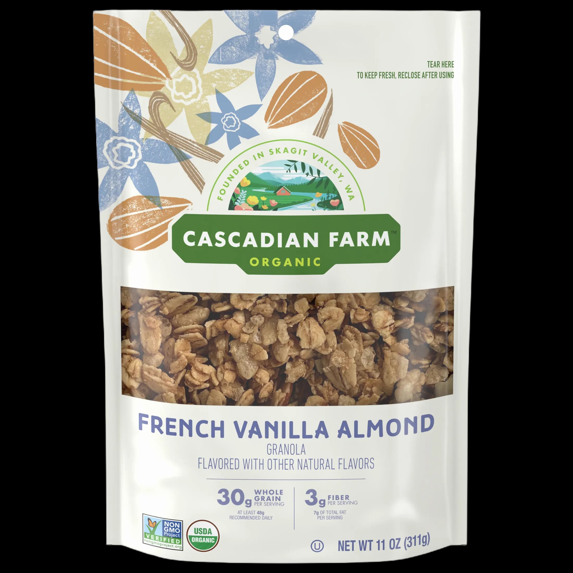 Cascadian Farm Organic French Vanilla Almond Granola