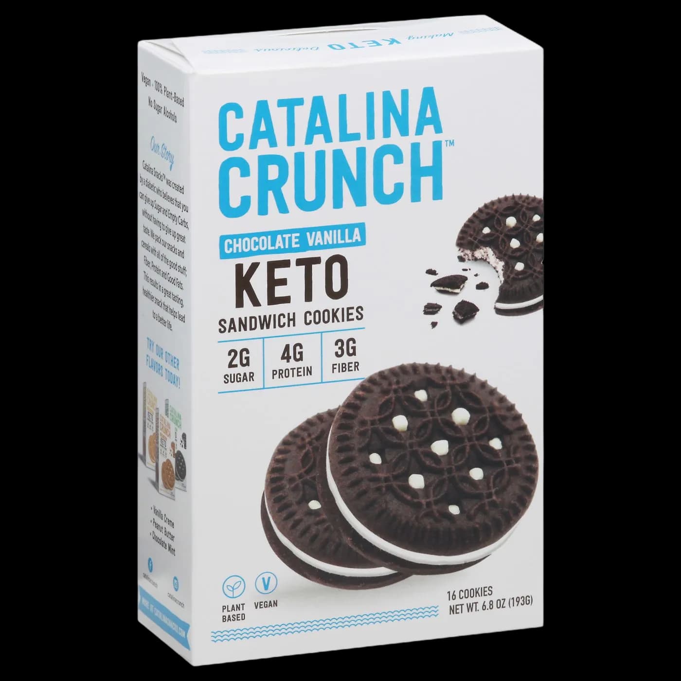 Catalina Crunch Chocolate Vanilla Sandwich Cookies