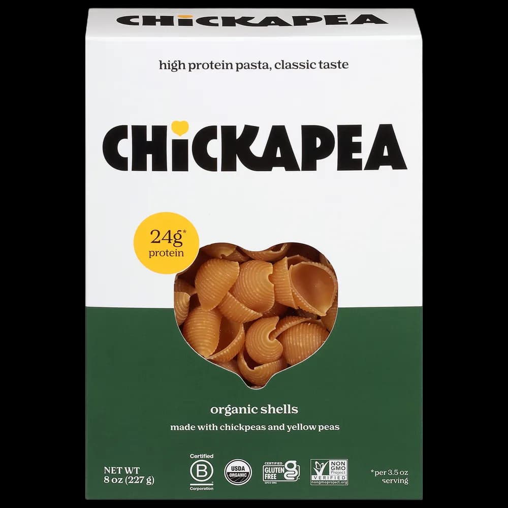 Chickapea Shells, Organic