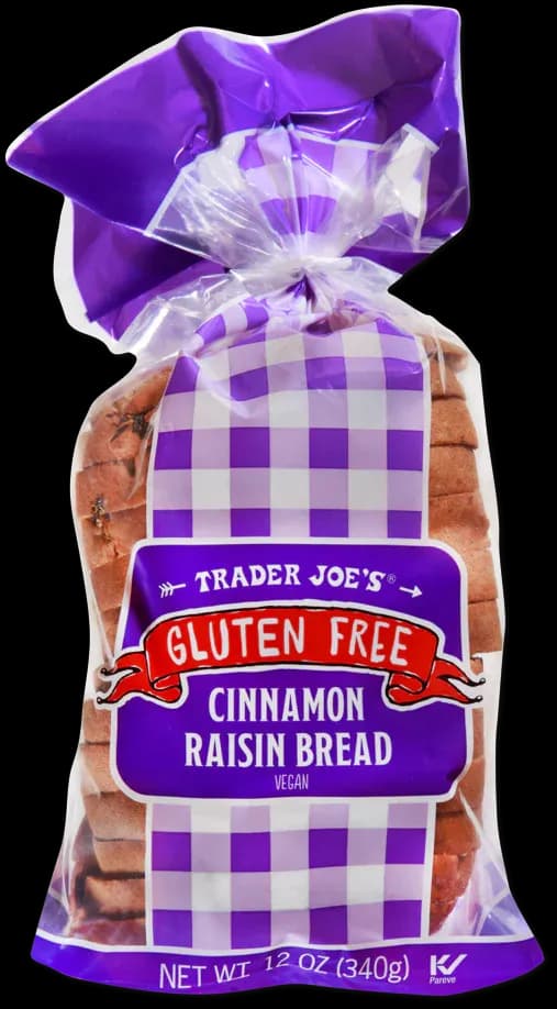 Trader Joe's Gluten-Free Cinnamon Raisin Bread