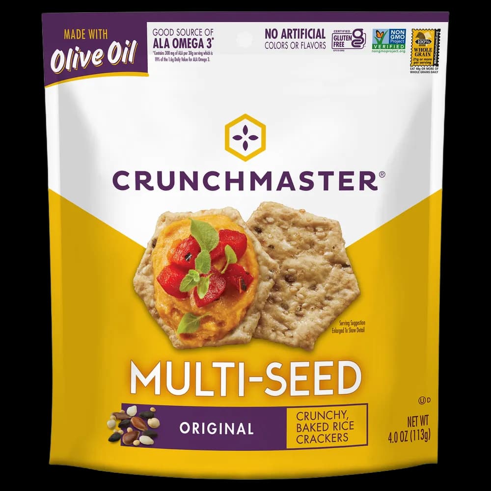 Crunchmaster Crackers, Multi-Seed, Original