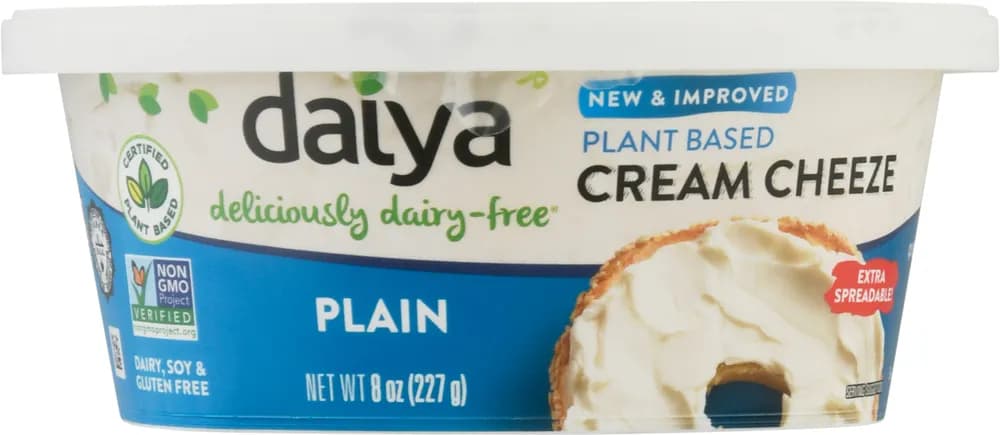 Daiya Cream Cheeze, Dairy-Free, Plain