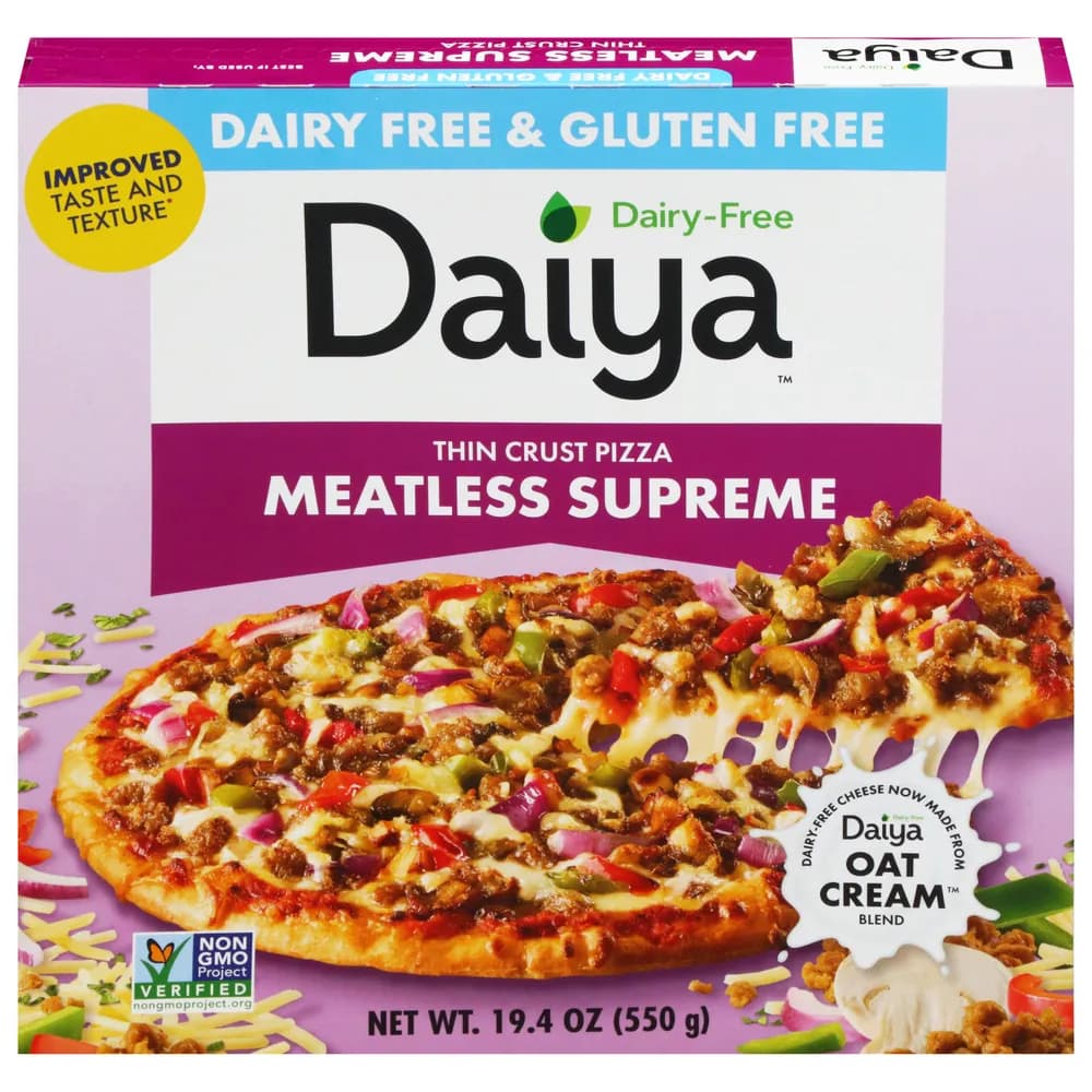 Daiya Dairy-Free Meatless Supreme Pizza