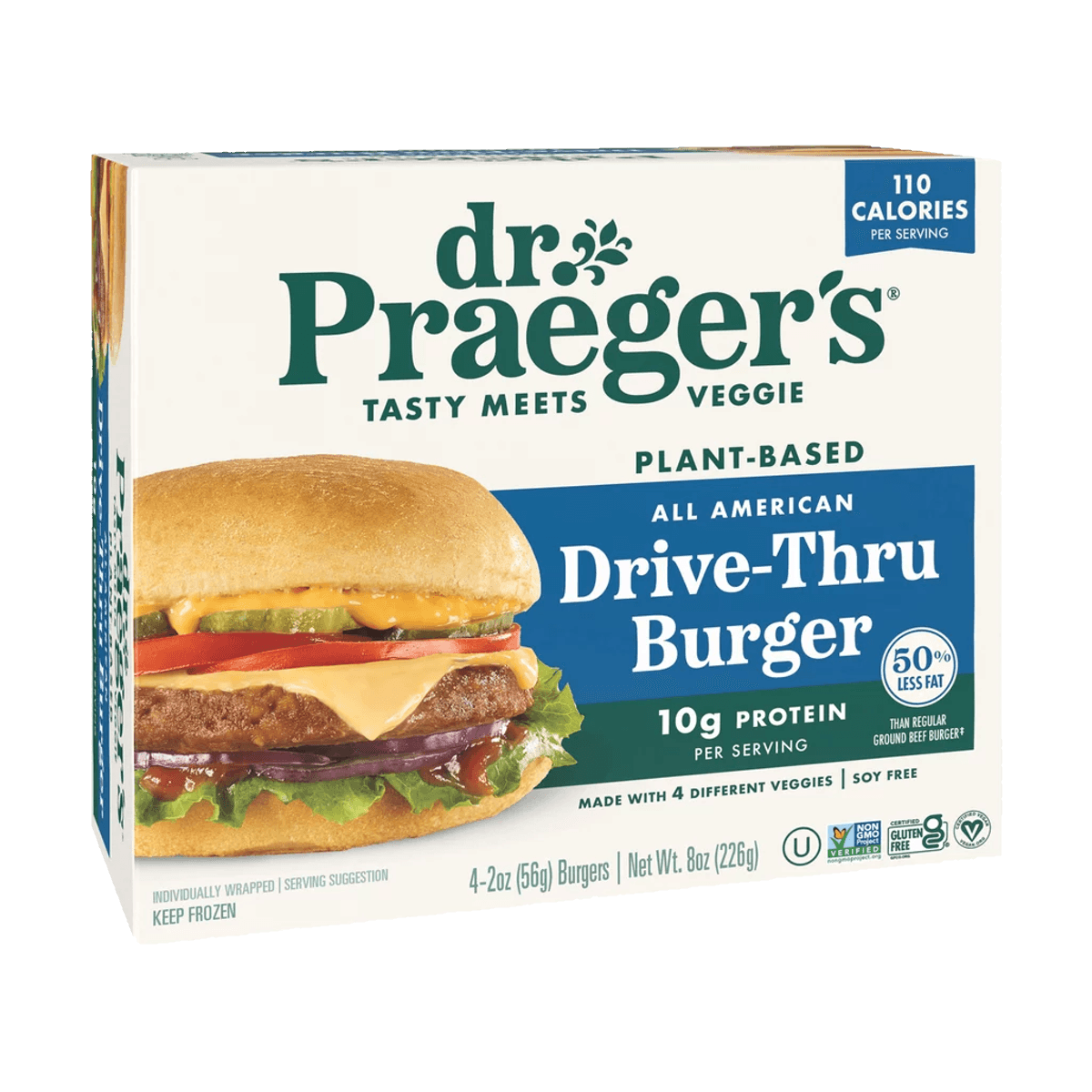 Dr. Praeger’s All American Drive‑Thru Burger