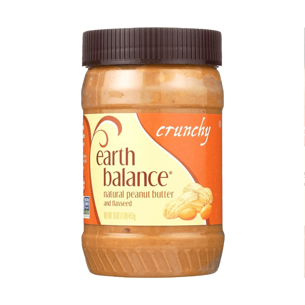Earth Balance Crunchy Natural Peanut Butter with Flaxseed