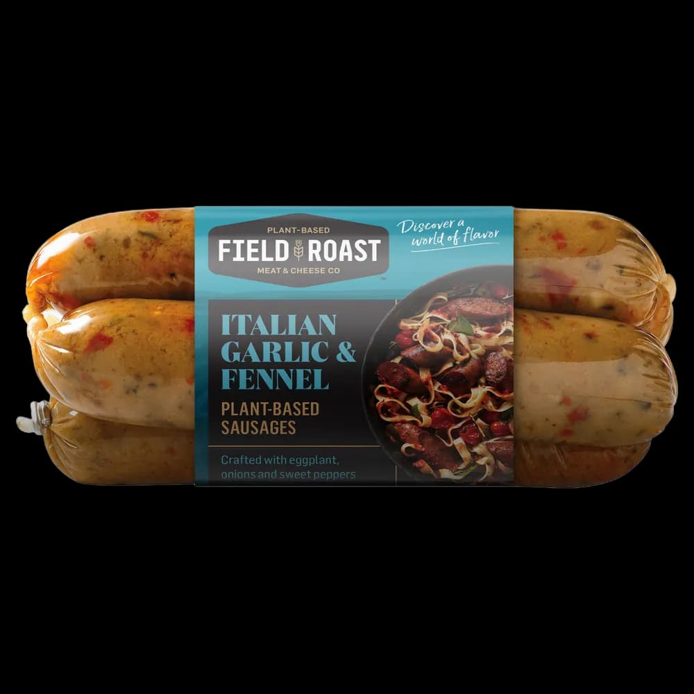 Field Roast Sausages, Plant-Based, Italian Garlic & Fennel
