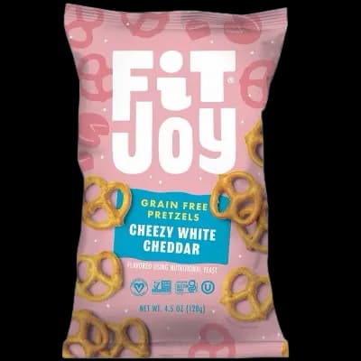 FitJoy Grain Free Cheezy White Cheddar Pretzel Twists