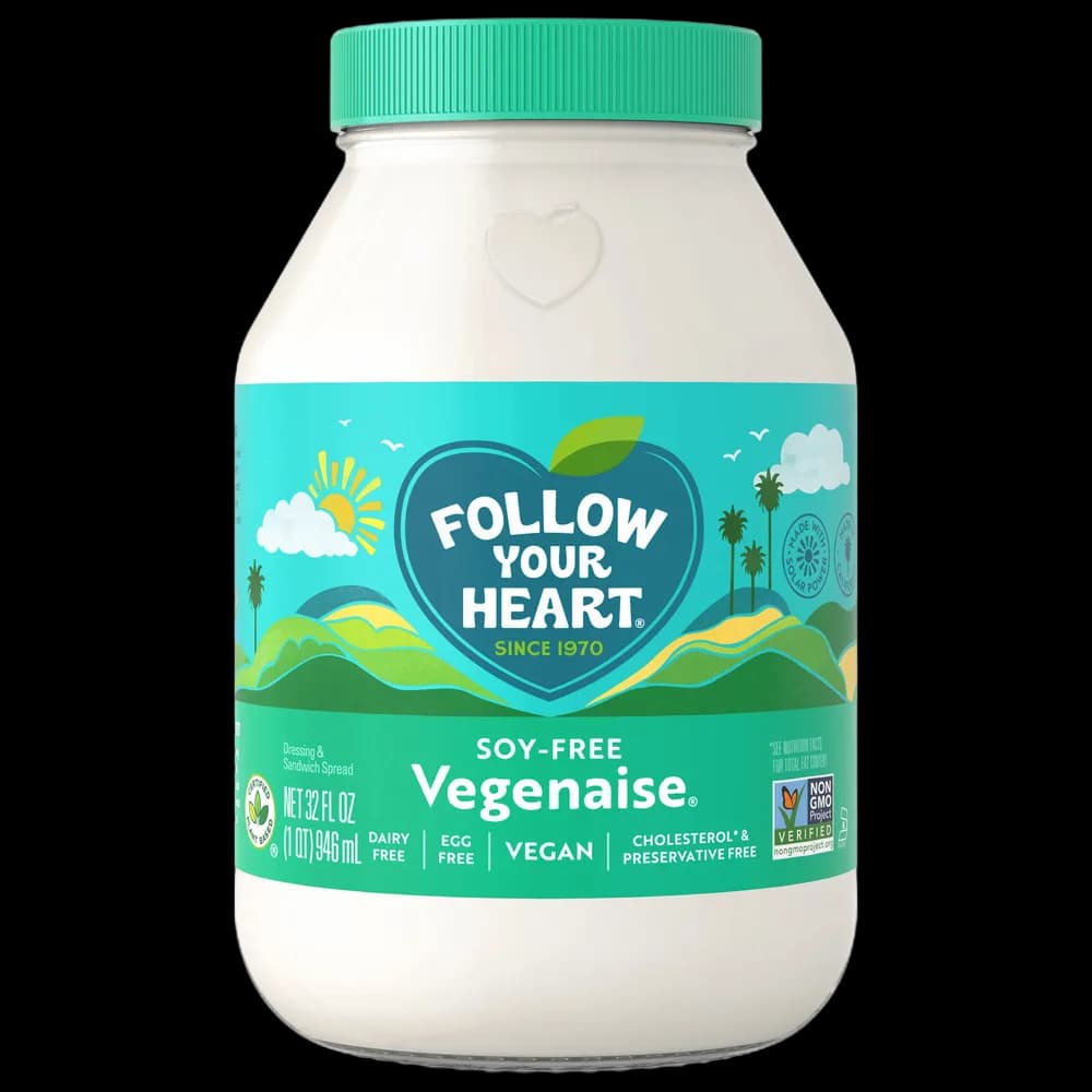 Follow Your Heart Vegenaise Dairy Free Soy Free Vegan Mayo