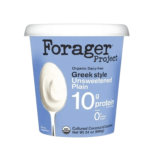 Forager Project Unsweetened Plain Greek‑Style Yogurt (10 g protein)