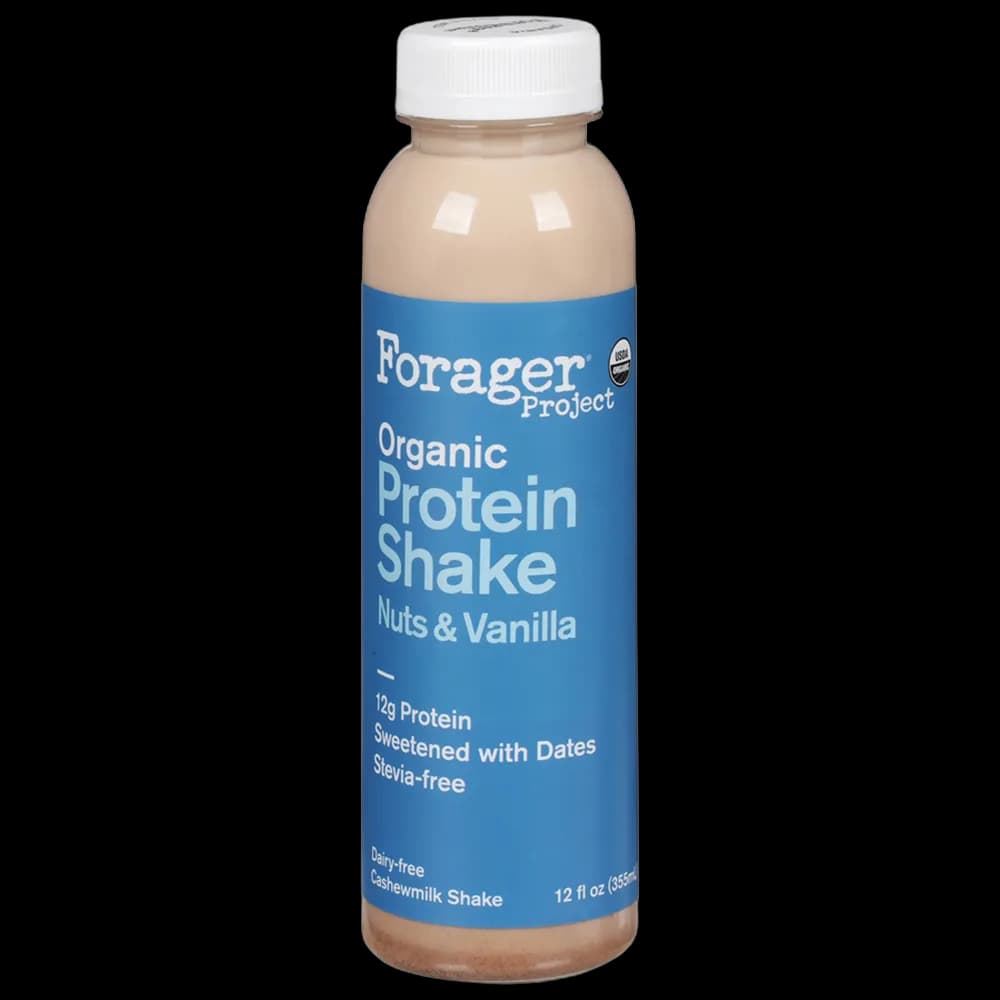 Forager Project Protein Shake, Dairy-Free, Organic, Nuts & Vanilla