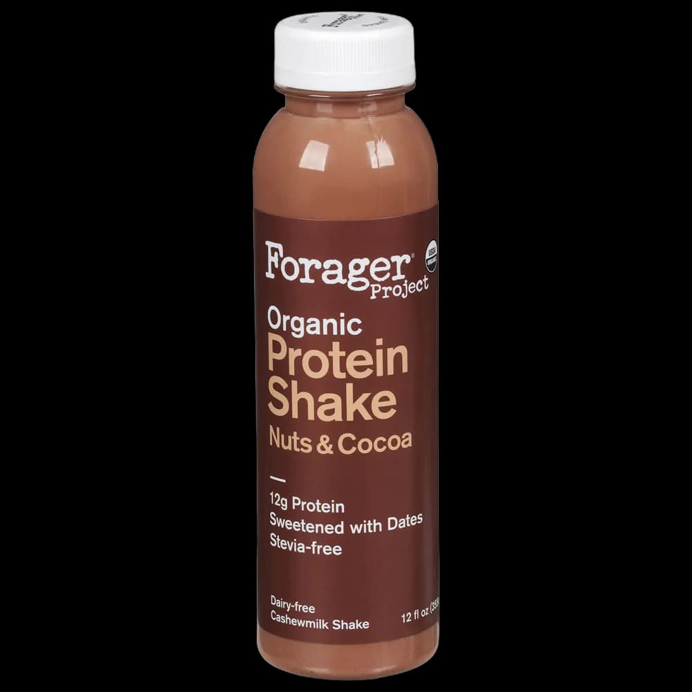 Forager Project Protein Shake, Organic, Dairy-Free, Nuts & Cocoa