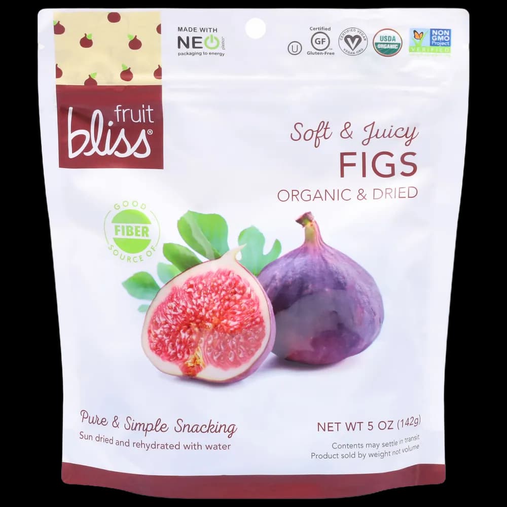 Fruit Bliss Figs, Organic & Dried, Soft & Juicy