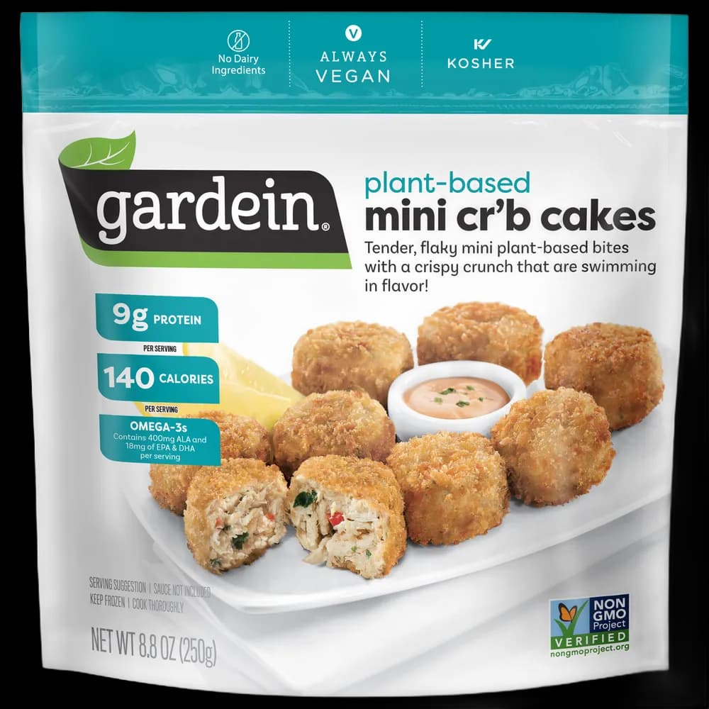 Gardein Cr'b Cakes, Plant-Based, Mini