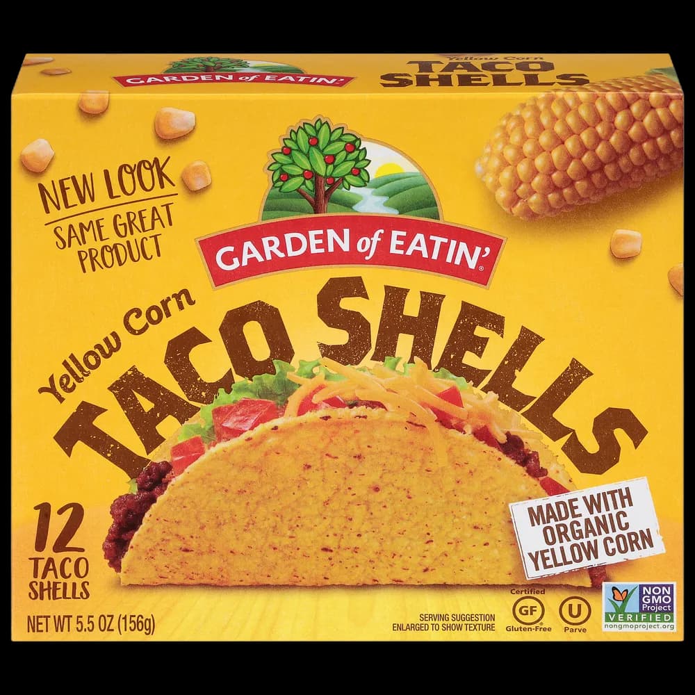 Garden of Eatin' Taco Shells, Yellow Corn