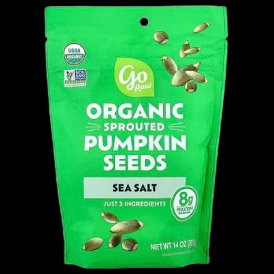 Go Raw Organic Sprouted Pumpkin Seeds, Sea Salt