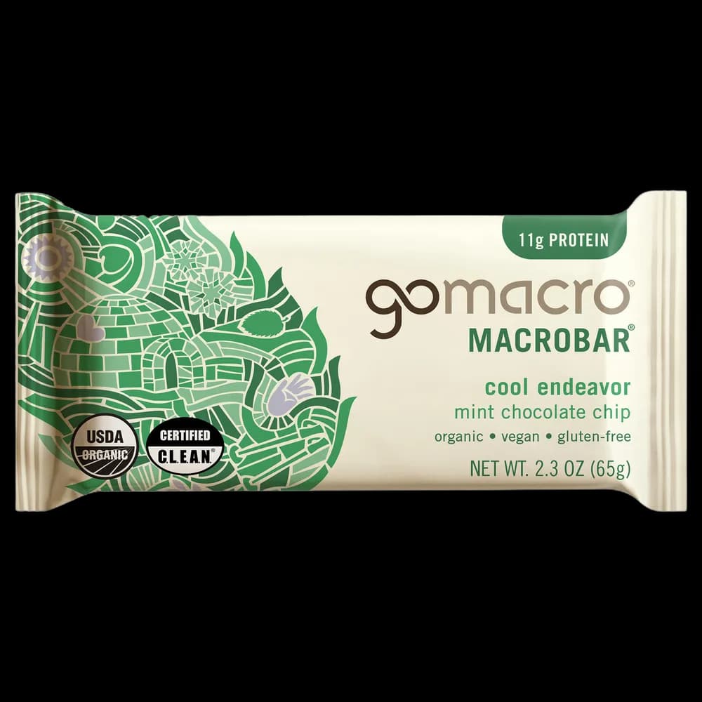 GoMacro Mint Chocolate Chip MacroBar