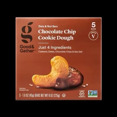 Good & Gather Chocolate Chip Cookie Dough Nutrition Bars