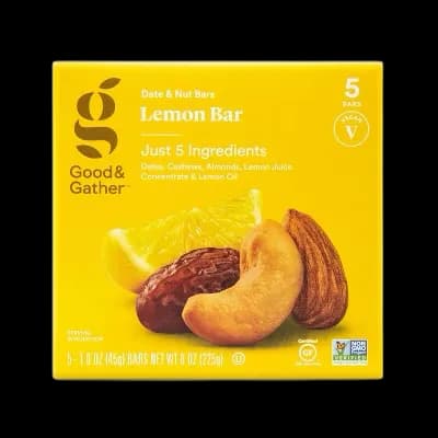 Good & Gather Lemon Nutrition Bars