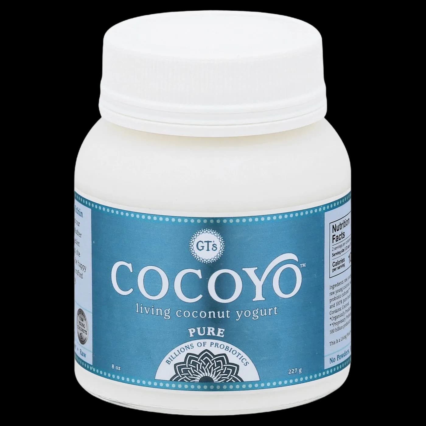 GT's Cocoyo Coconut Yogurt, Pure