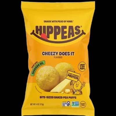 Hippeas Puffs Cheddar Pops