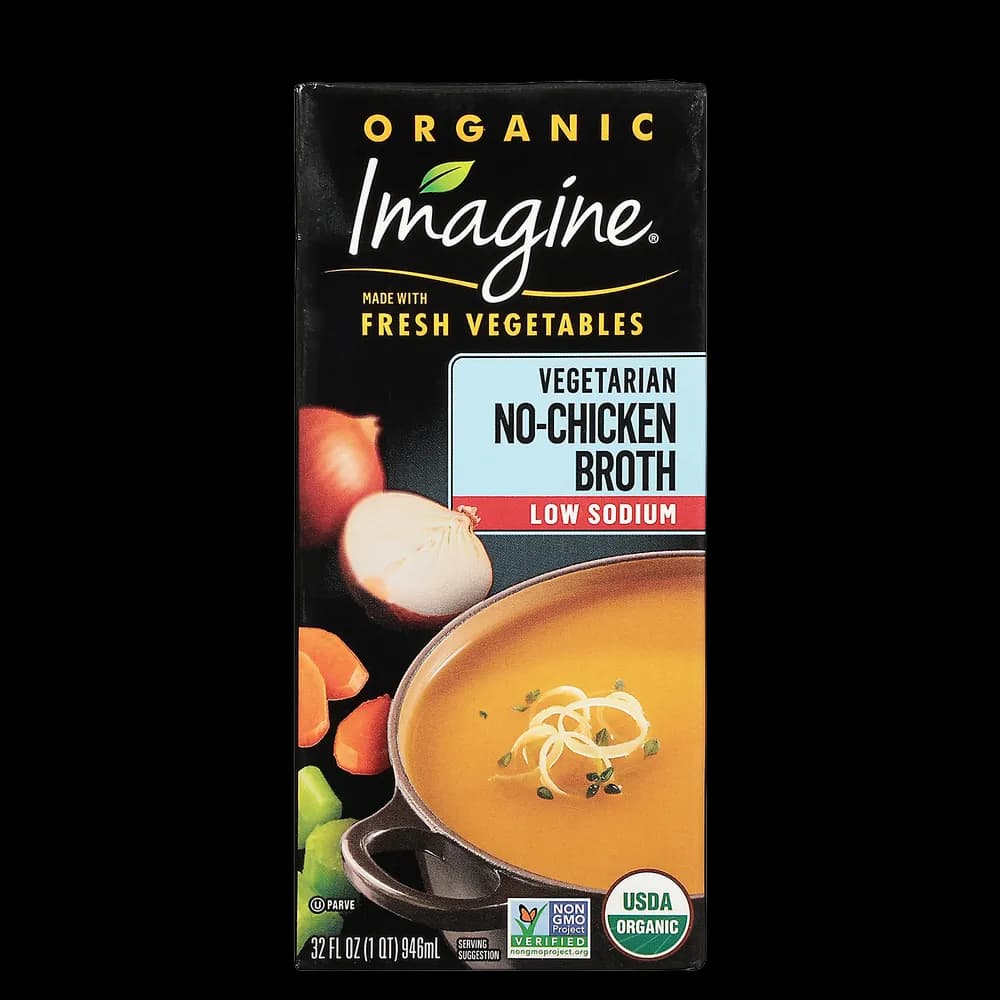 Imagine No-Chicken Broth, Low Sodium, Organic, Vegetarian
