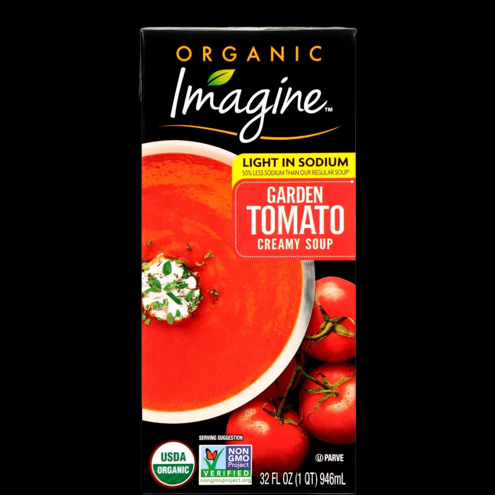 Imagine Organic Organic Light in Sodium Garden Tomato Creamy Soup