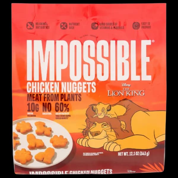 Impossible Character Chicken Nuggets Made From Plants
