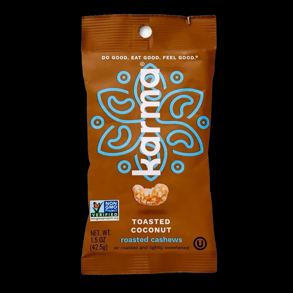 Karma Toasted Coconut Roasted Cashews