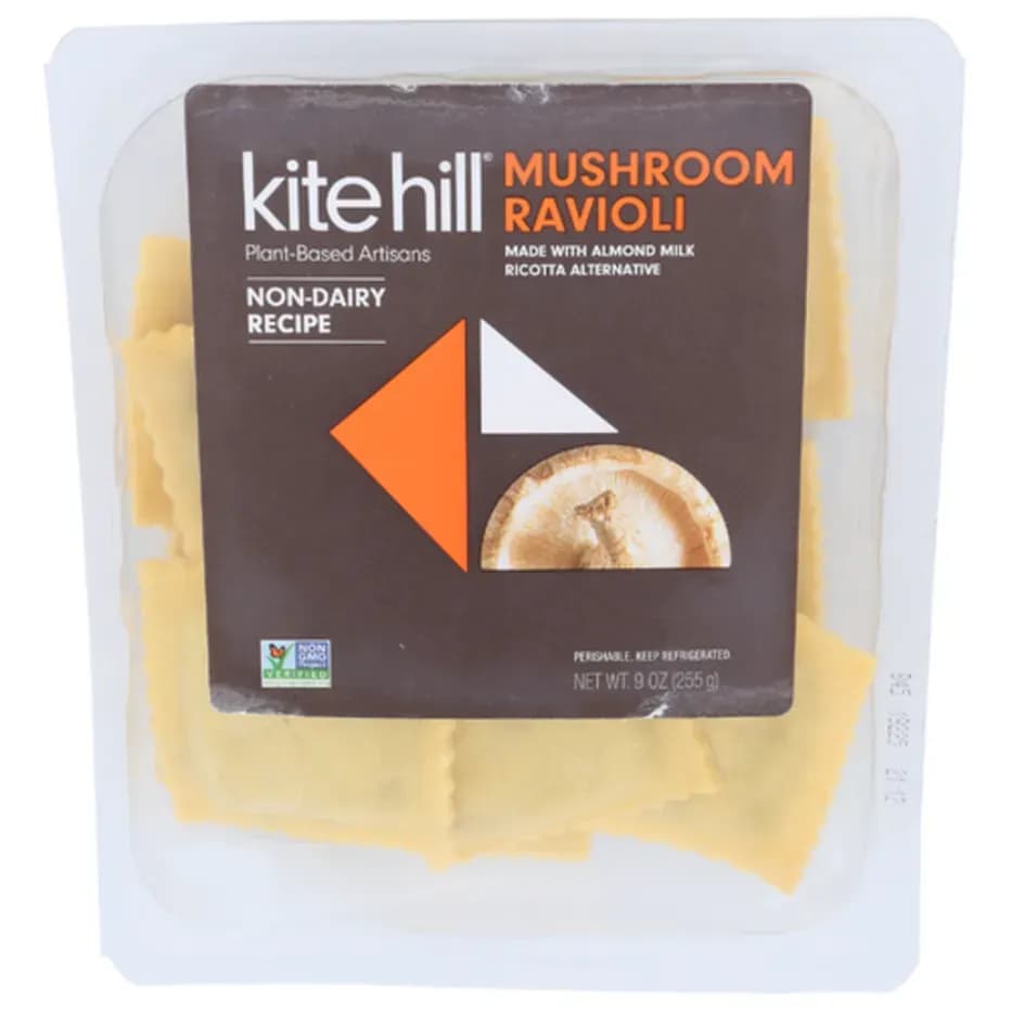 Kite Hill Plant-Based Mushroom Ravioli