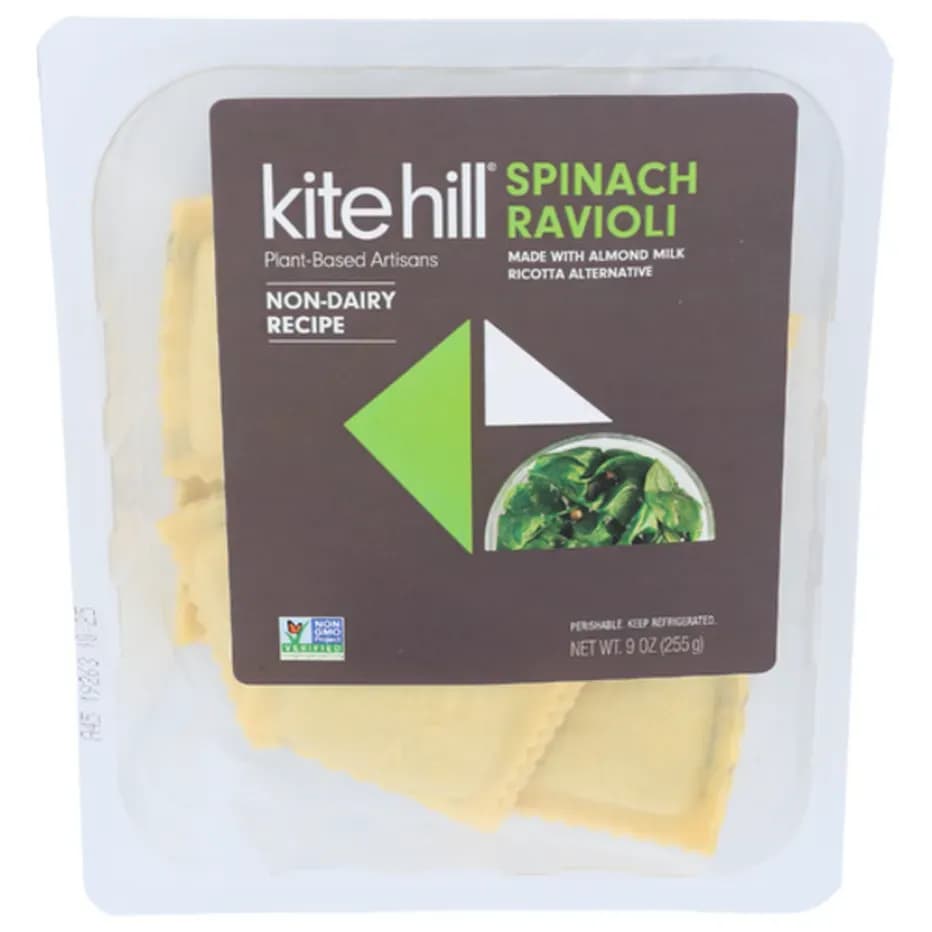Kite Hill Plant Based Spinach Ravioli