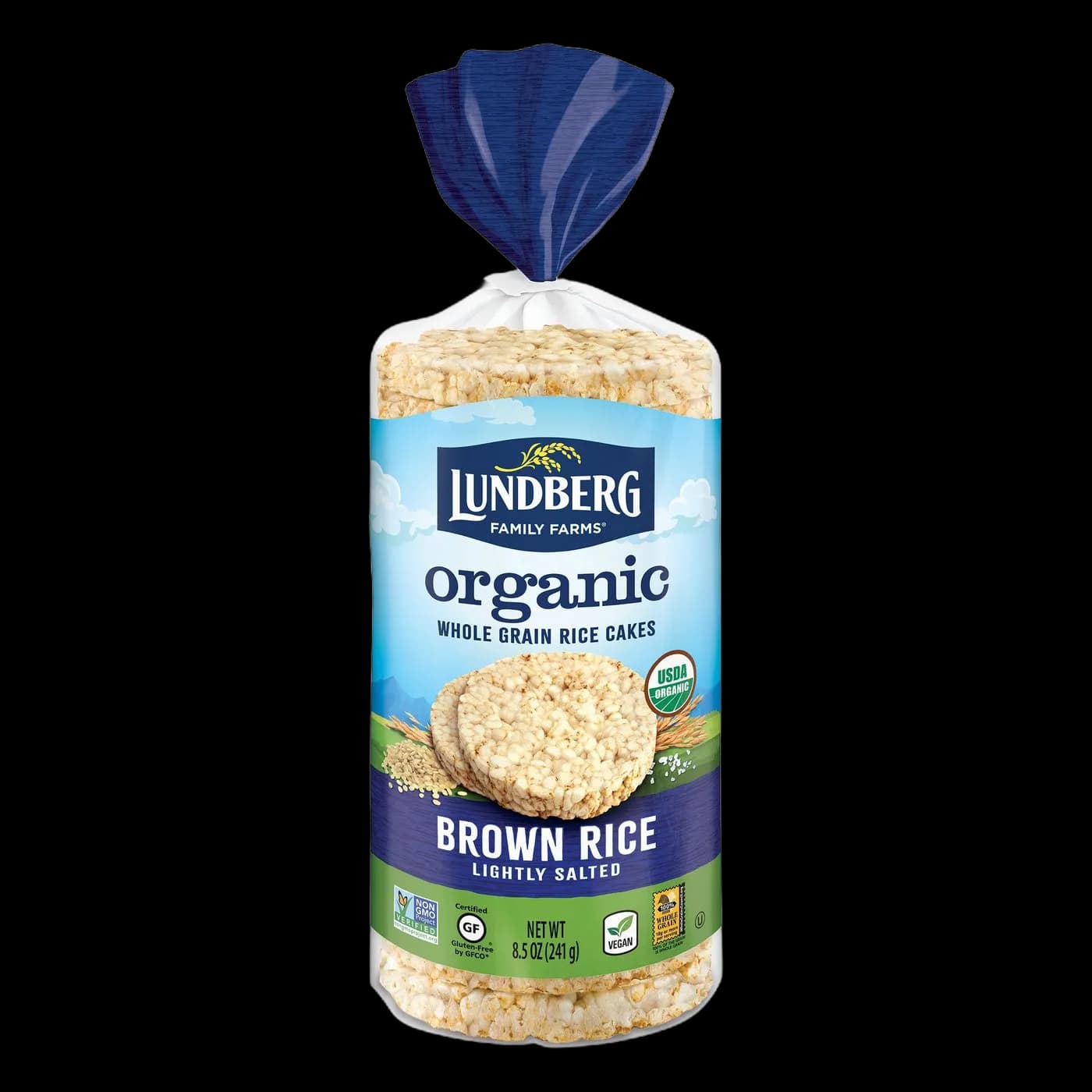 Lundberg Family Farms Organic Lightly Salted Brown Rice Cakes