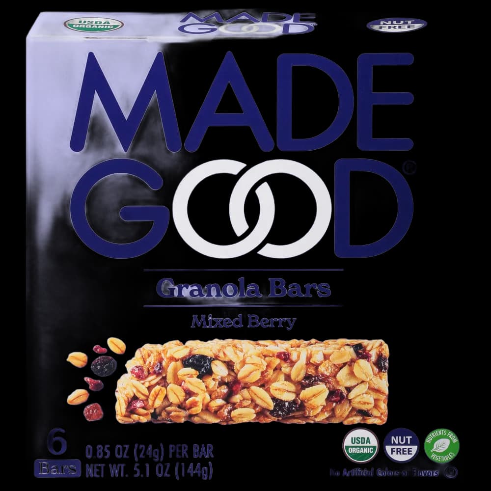 MadeGood Granola Bars, Mixed Berry