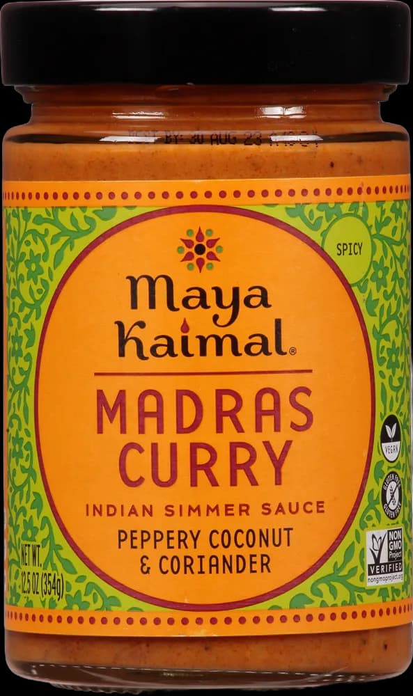 Maya Kaimal Madras Curry Indian Simmer Sauce