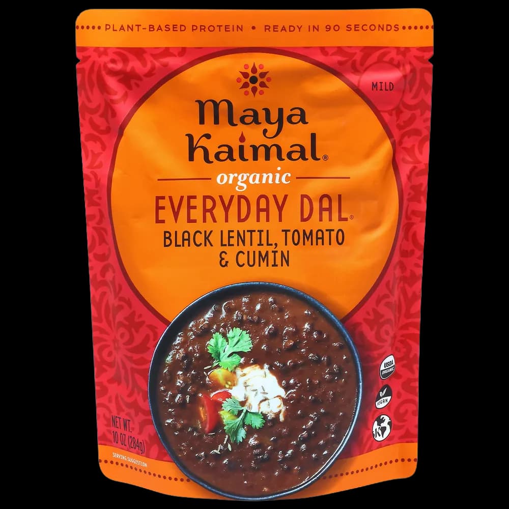 Maya Kaimal Organic Everyday Dal Black Lentil, Tomato & Cumin 