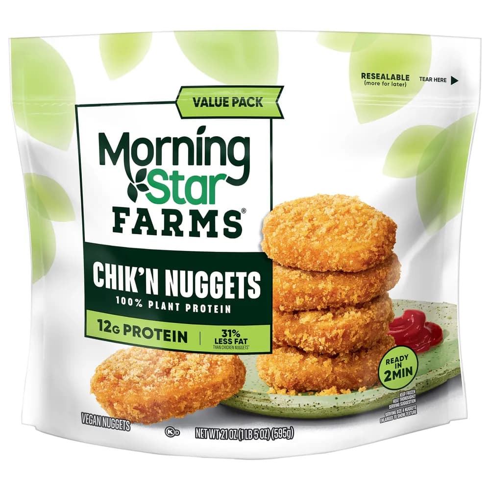 MorningStar Farms Chik'n Nuggets, Value Pack