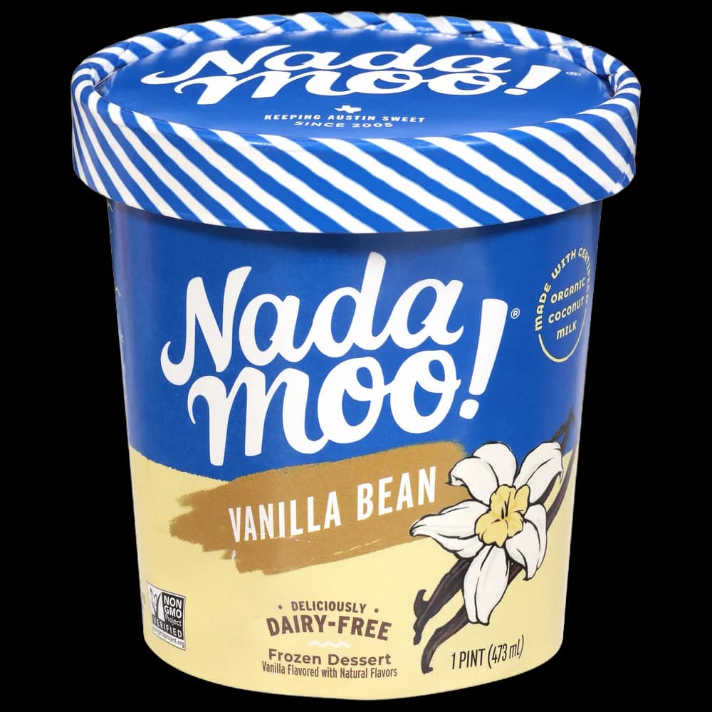 Nada Moo! Dairy-Free Vanilla Bean Frozen Dessert