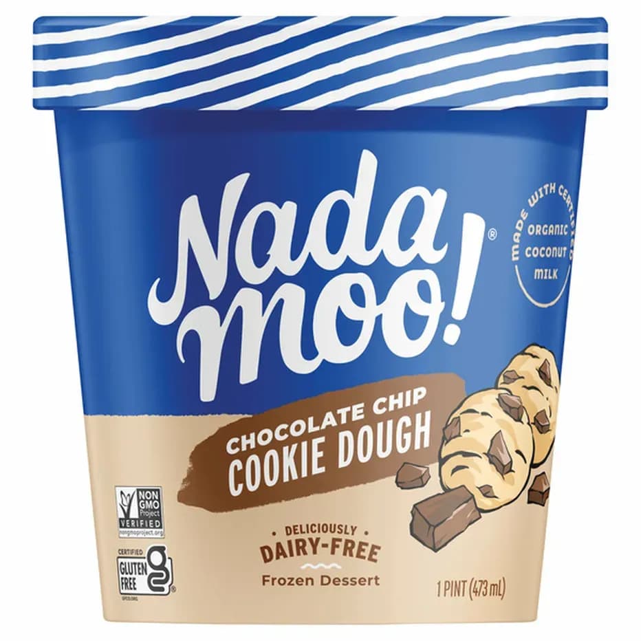 NadaMoo! Chocolate Chip Cookie Dough Frozen Dessert