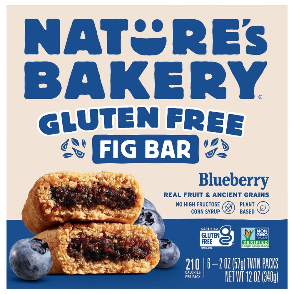 Nature's Bakery Gluten Free Blueberry Fig Bar Twin Packs