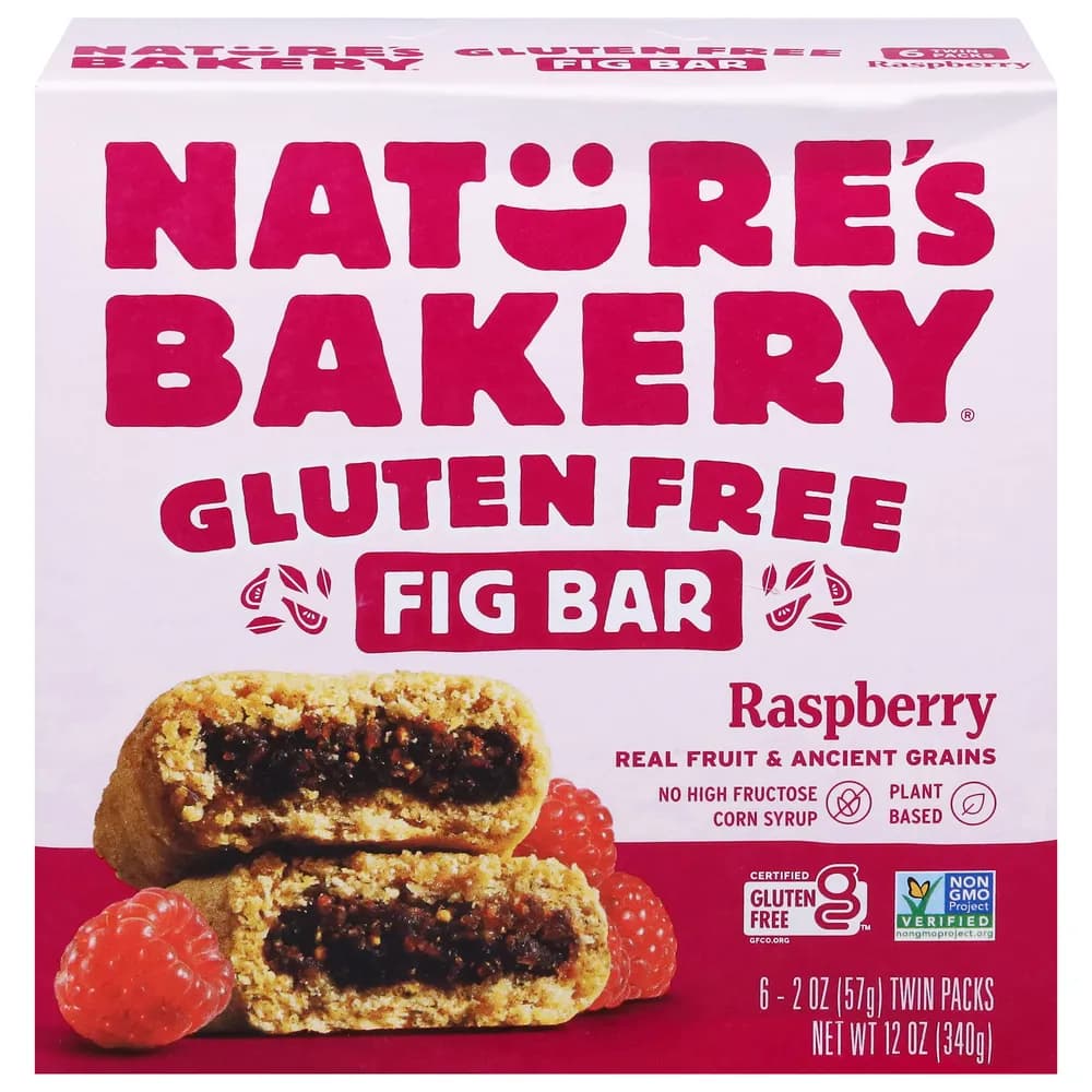 Nature's Bakery Twin Packs Raspberry Gluten Free Fig Bar