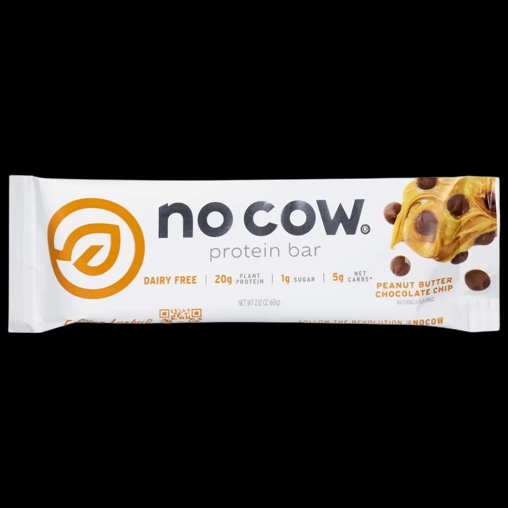 No Cow Protein Bar, Peanut Butter Chocolate Chip